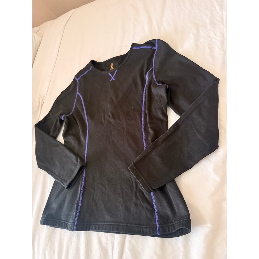 SHE OUTDOOR black long sleeve women's fleece‎ shirt polyester BASS PRO SHOPS